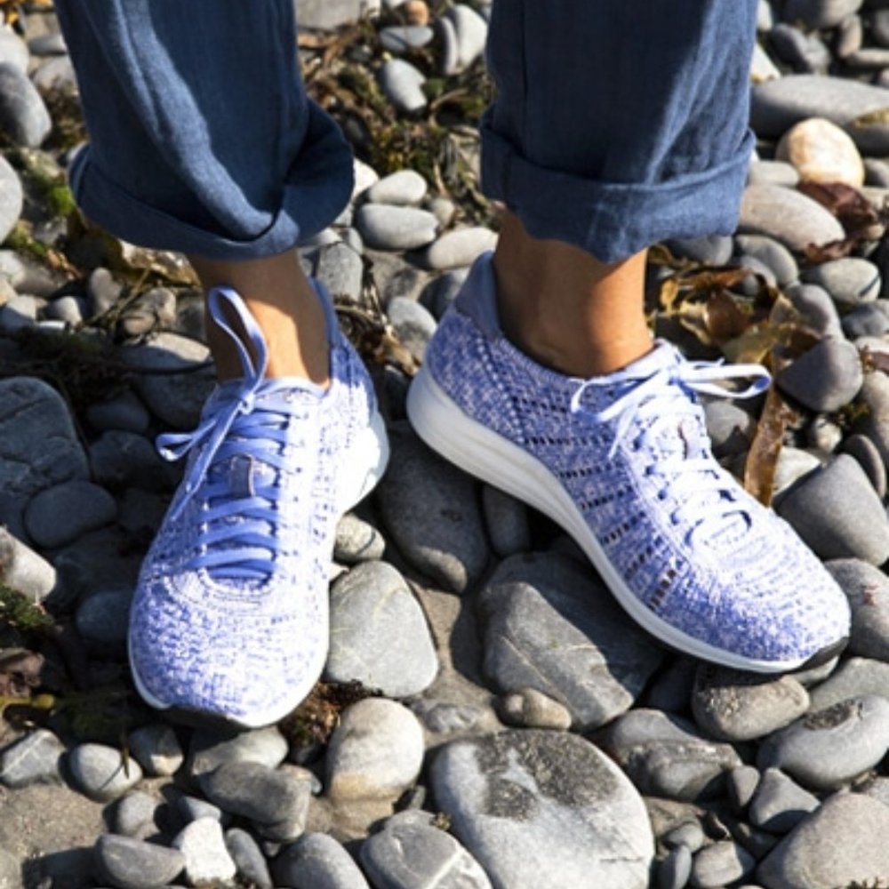 Earth NEW Knit Crochet Top Sneakers Women's 10M - Picture 2 of 13